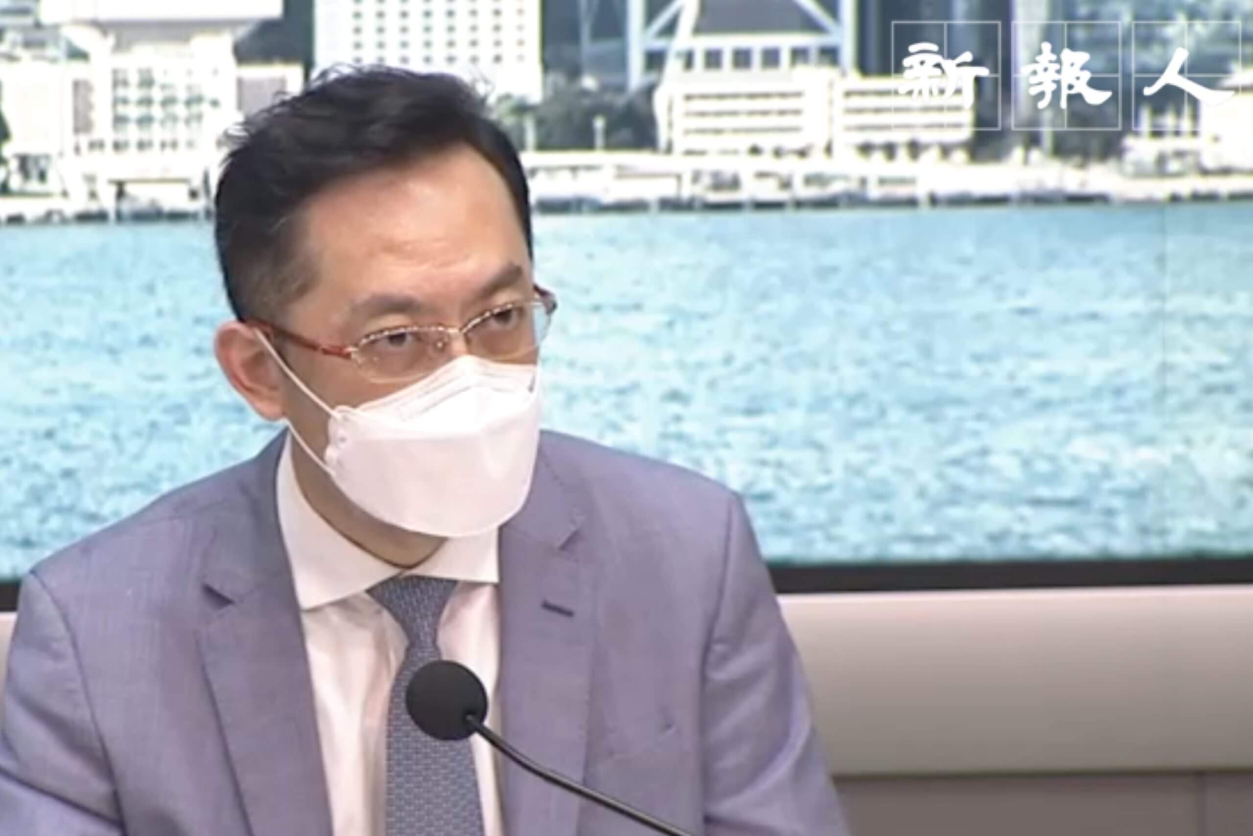 衛生署衛生防護中心總監林文健醫生。
